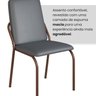 Kit 6 Cadeiras para Sala de Jantar Malibu - 5