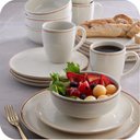 Ver imagem 5 de Prato Fundo Sopa Cerâmica Caoba 622ml Bege