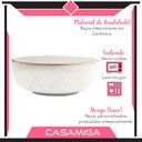 Ver imagem 3 de Prato Fundo Sopa Cerâmica Caoba 622ml Bege