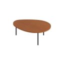 Ver imagem 2 de Mesa de Centro New Bend Incolar Cedro com Pé Preto