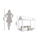 Ver imagem 4 de Cama Montessoriana Infantil Crystal Baby Quarto Mini Cama J&a Móveis