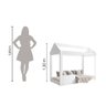 Cama Montessoriana Infantil Crystal Baby Quarto Mini Cama J&a Móveis - 4