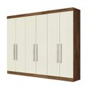 Ver imagem 3 de Guarda-Roupa 6 Portas e 4 Gavetas Alba Made Marcs