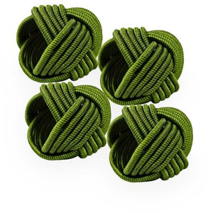 Porta Guardanapo Kit 4 peças Cordas - Niazitex Verde