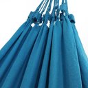 Ver imagem 2 de Rede de Dormir Casal Costura Reforçada Cor:azul Claro