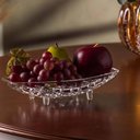 Ver imagem 2 de 2 Centros de Mesa Cristal Deli Lyor 26x14x5,5cm Fruteira Decorativo Sala Jantar