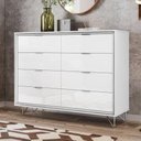 Ver imagem 1 de Cômoda Premium Lukaliam - Branco Brilho