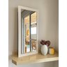 Espelho 40x88 para Quarto Sala Lavabo Decorativo com Moldura:branco - 2