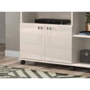 Ver imagem 2 de Rack Lisboa - Off White/canela - Lukaliam Móveis