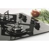 Cooktop 4 Bocas à Gás Mesa Vidro Fit Line Bivolt Fischer - 3