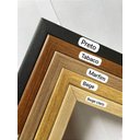 Ver imagem 4 de Kit 2 Quadros Decorativos Flores Folhagem 50x70cm sem Vidro Cor:creme