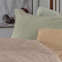 Ver imagem 3 de Jogo de Duvet King Altenburg Algodão Lux 200 Fios100% Algodão Madhya - Cinza Cromio