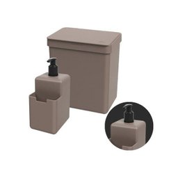Conjunto para Pia Single Brinox Organize 4 Peças Warm Gray - 6