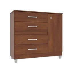 Cômoda Florence Max Ipê – MiraRack Móveis - 1 Cômoda Florence Max Ipê – MiraRack Móveis - 1