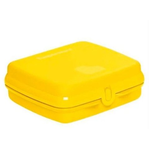 Porta Sanduíche Amarelo Tupperware