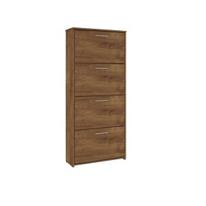 Sapateira Vertical Anne 04 Portas Canela Mira Rack