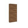 Sapateira Vertical Anne 04 Portas Canela Mira Rack - 1