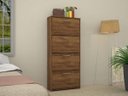 Ver imagem 2 de Sapateira Vertical Anne 04 Portas Canela Mira Rack