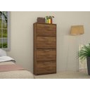 Ver imagem 2 de Sapateira Vertical Anne 04 Portas Canela Mira Rack