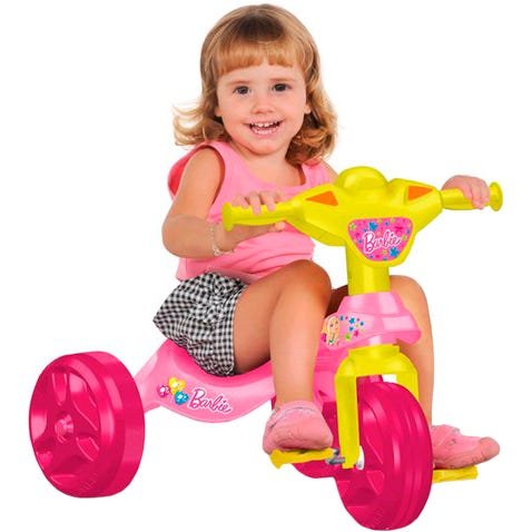 Motoca-Triciclo Infantil Bandeirante Kid Cross Rosa