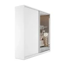 Ver imagem 3 de Guarda Roupa Solteiro com Espelho 2 Portas Terrazo MDF BP Yescasa
