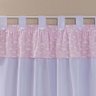 Cortina Para Quarto De Bebê Menina - Nuvem - Rosa - 1