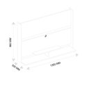 Ver imagem 3 de Painel para TV até 50 Polegadas Flash Caemmun