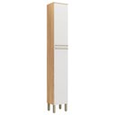 Ver imagem 1 de Paneleiro Simples Ronipa Napoli Prime 2 Portas - Amendoa/off White