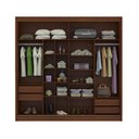 Ver imagem 2 de Guarda-Roupa Roupeiro Mirarack Curitiba 100% Mdf