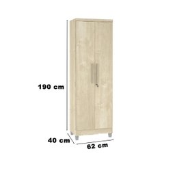 Armário Multiuso Nápole Areia– MiraRack Móveis - 2