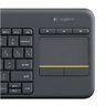 Teclado sem Fio com Mouse Touch Pad Integrado Logitech Bom - 3
