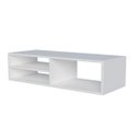 Ver imagem 6 de Estante p/ TV Supenso Rack Moderno Versátil Decorativo MDP Branco