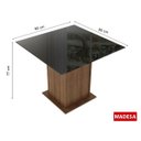 Ver imagem 4 de Conjunto Sala de Jantar Mesa 4 Cadeiras Miami Madesa