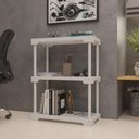 Ver imagem 4 de Estante Geo Multiuso Organizador Compacto 3 Prateleiras 76cm