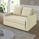 Ver imagem 1 de Sofá Simi 2 em 1 Sofá Cama Bege Estofama