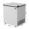 Freezer Horizontal Esmaltec Ech250 Cib 230 Litros - 3