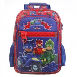 Mochila de Costas Infantil Pj Masks Polinylon DMW 11773 COR:AZUL - 1