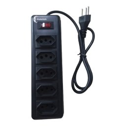 Extensão Elétrica 5 Tomadas Filtro Linha Régua Bivolt - 5
