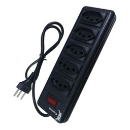 Extensão Elétrica 5 Tomadas Filtro Linha Régua Bivolt - 6