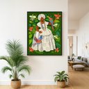 Ver imagem 3 de Quadro Canvas Arte Baiana 40x30cm Mold Preta