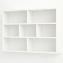 Ver imagem 1 de Estante Suspensa Branca Elegante para Sala e Quarto Branco