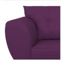 Ver imagem 5 de Sofá 2 Lugares Tulipa Suede Roxo - ADJ Decor