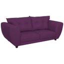 Ver imagem 2 de Sofá 2 Lugares Tulipa Suede Roxo - ADJ Decor