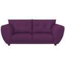 Ver imagem 4 de Sofá 2 Lugares Tulipa Suede Roxo - ADJ Decor