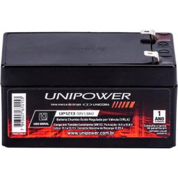 Bateria Selada 12v 1,3ah Up1213 Unipower - 2