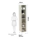 Ver imagem 2 de Paneleiro 40 Cm Raso 2 Portas Lis Luciane Móveis