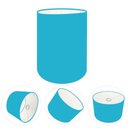 Ver imagem 2 de Cúpula Abajur Cilíndrica Cp-7006 Ø18x25cm Azul Turquesa