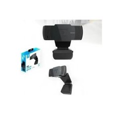 WebCam Hoopson WC-002 Full HD 1080p 30fps com microfone preta - 3