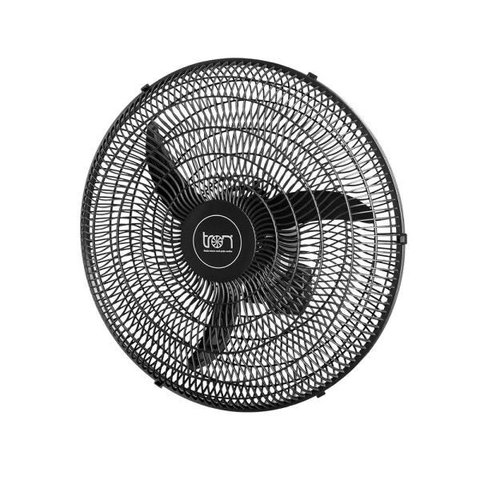 Ventilador de Parede Tron 60cm Oscilante Preto Pp - 127V