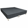 Base para Cama Box Articulado Poliéster Preto Zig Zag Casal Bi Partido - 1